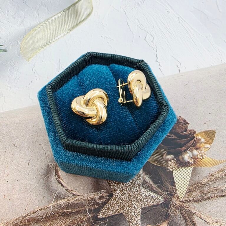 14k Gold Earrings/ Cercei Aur 14k C220