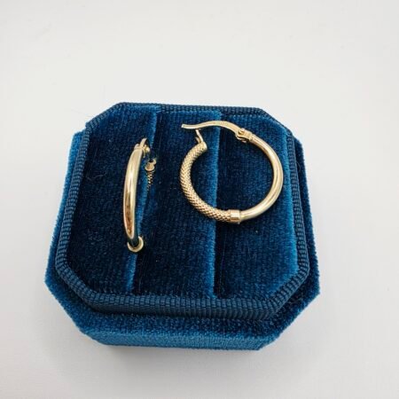 14k Gold Earrings/ Cercei Aur 14k HE87