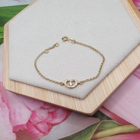 14k Gold Kid's Bracelet/ Bratara Aur 14k Pentru Copii K74