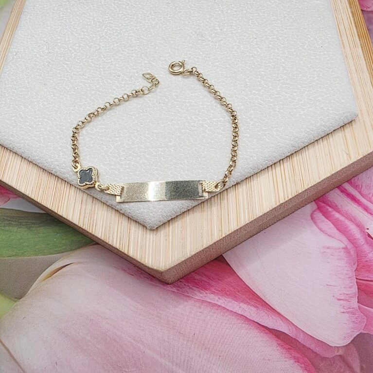 14k Gold Kid's Bracelet/ Bratara Aur 14k Pentru Copii K76