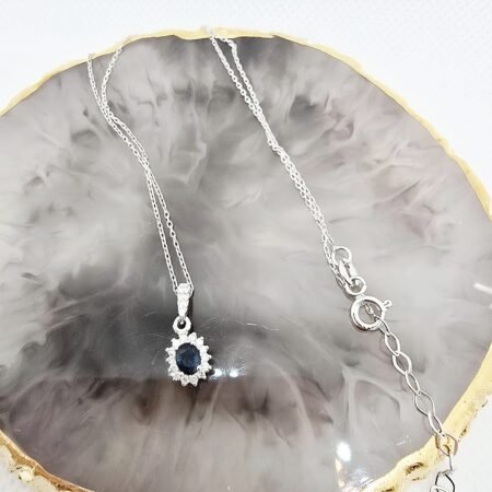 14K White Gold Necklace DJ010