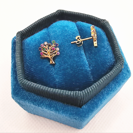 14k Gold Earrings/ Cercei Aur 14k CS092