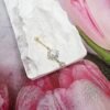 14K Gold Belly Piercing/ Piercing de Buric Aur 14K P24