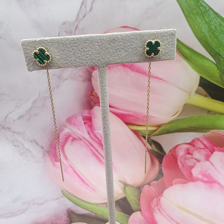 14k Gold Earrings/ Cercei Aur 14k CL167