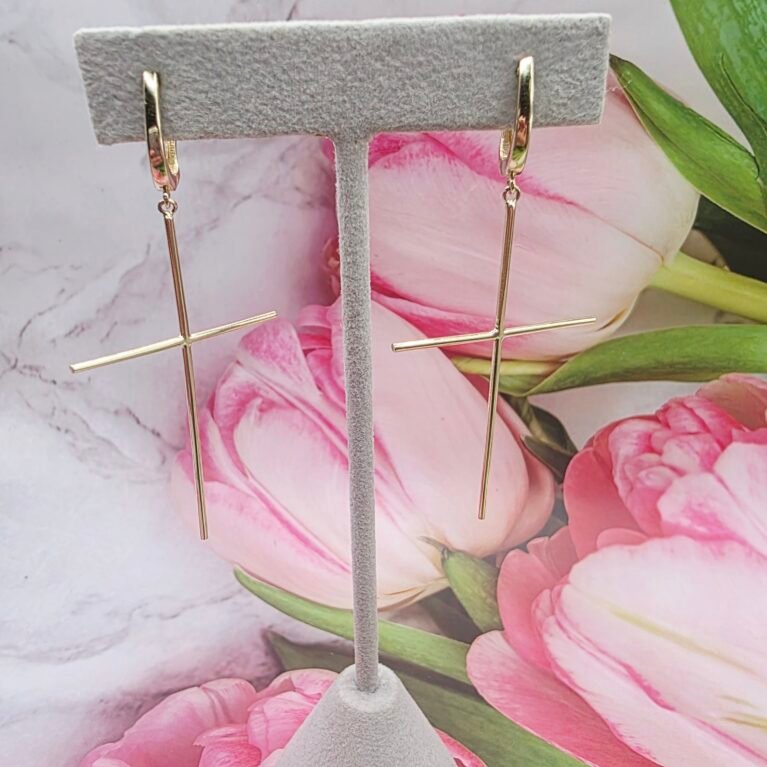 14k Gold Earrings/ Cercei Aur 14k CL174