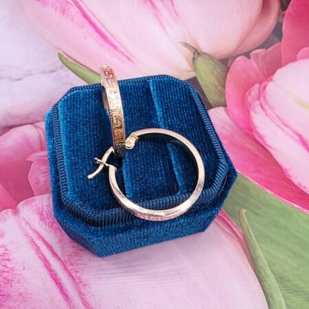 14k Gold Earrings/ Cercei Aur 14k HE334