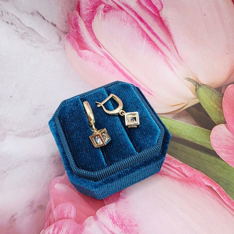 14k Gold Earrings/ Cercei Aur 14k C331