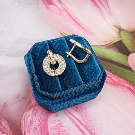 14k Gold Earrings/ Cercei Aur 14k C340