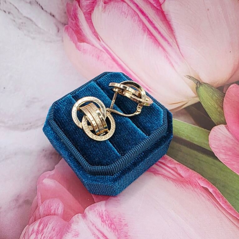 14k Gold Earrings/ Cercei Aur 14k C344