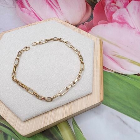 14k Gold Bracelet/ Bratara Aur 14k M085