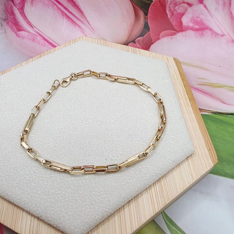 14k Gold Bracelet/ Bratara Aur 14k M086
