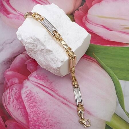 14k Gold Bracelet/ Bratara Aur 14k M088