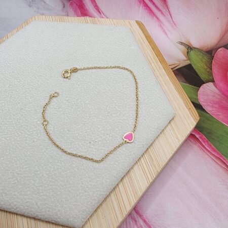 14k Gold Kid's Bracelet/ Bratara Aur 14k Pentru Copii K81