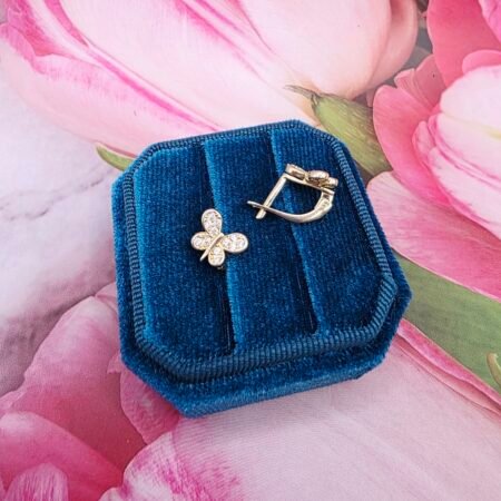 14k Gold Earrings/ Cercei Aur 14k EK132