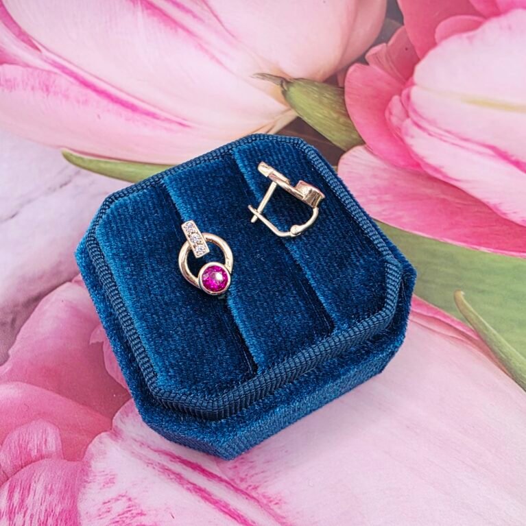 14k Gold Earrings/ Cercei Aur 14k EK134