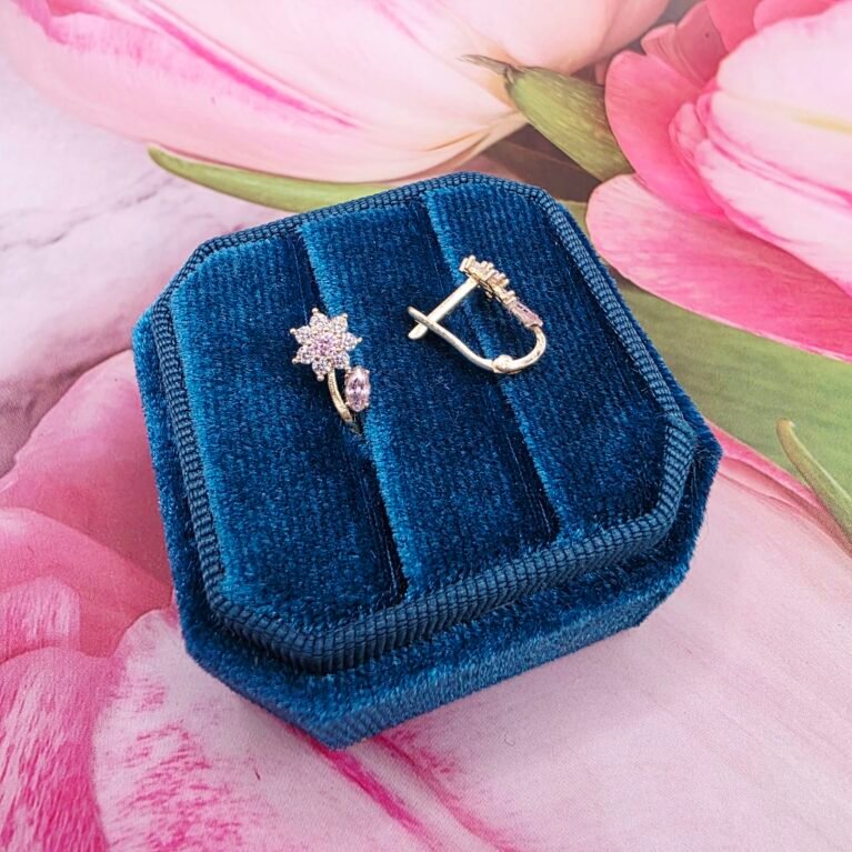 14k Gold Earrings/ Cercei Aur 14k EK135