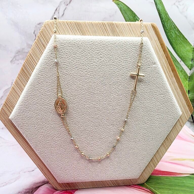 14k Gold Rosario/ Rozariu Aur 14k 017