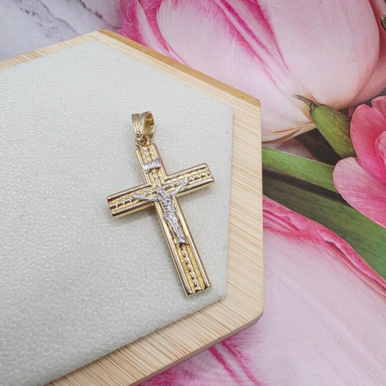 14k GOLD PENDANT/ PANDANTIV AUR 14K P0194