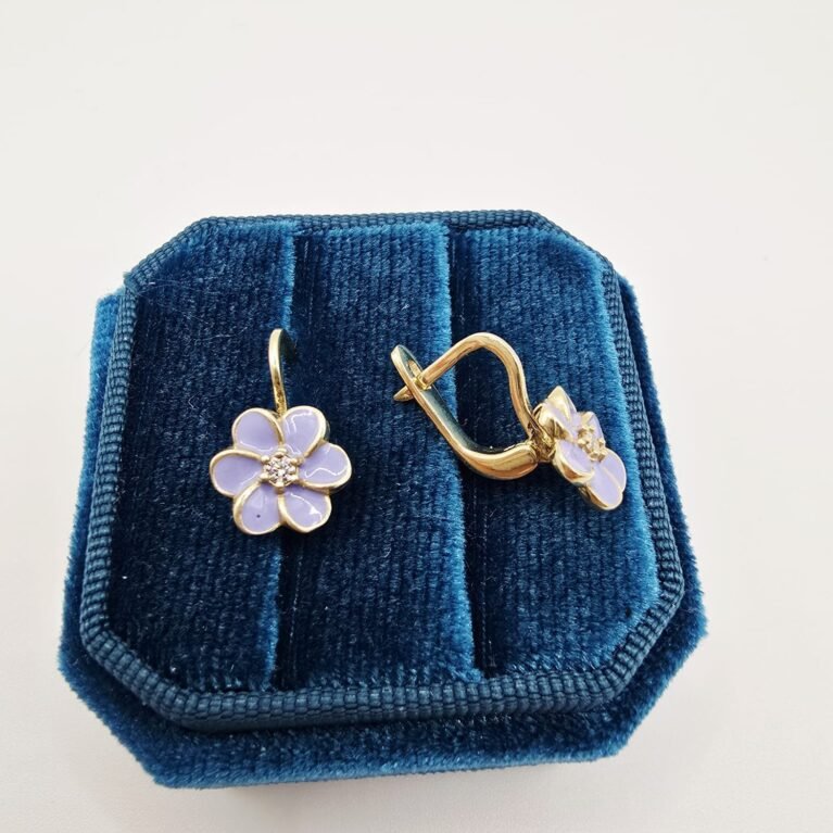 14k Gold Earrings/ Cercei Aur 14k EK27