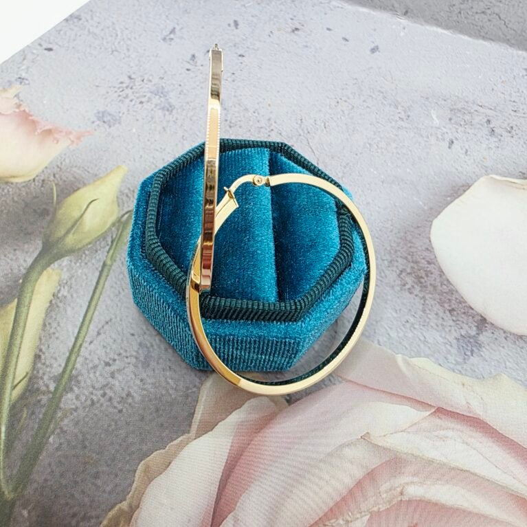 14k Gold Earrings/ Cercei Aur 14k HE348