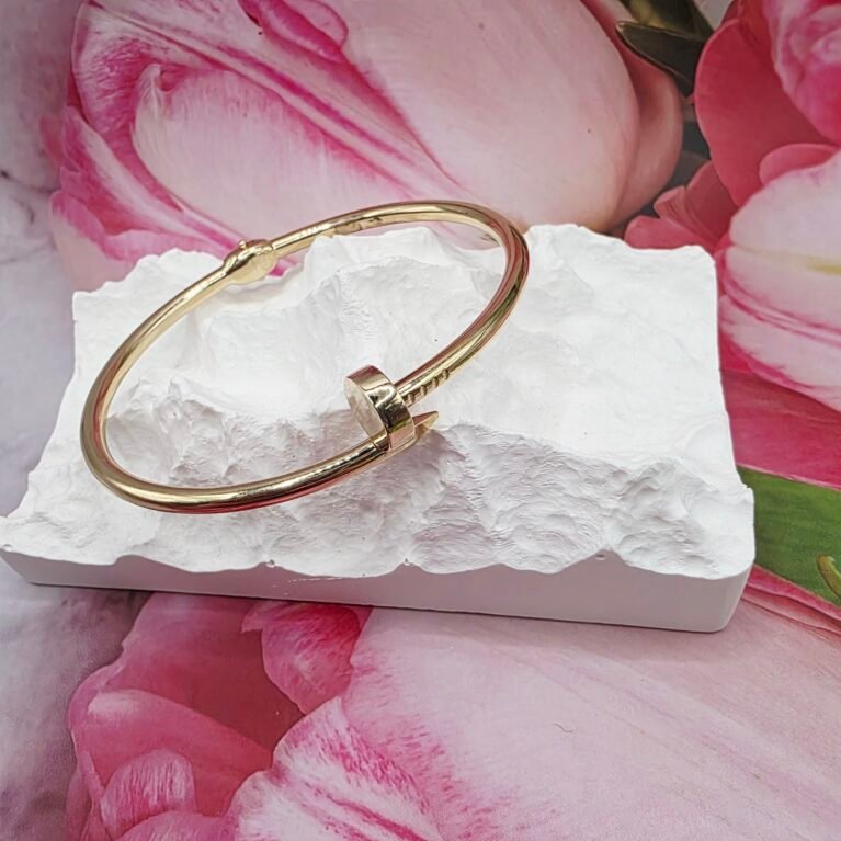 14K Gold Bangle/ Bratara Fixa Aur 14K BF479