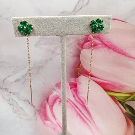 14k Gold Earrings/ Cercei Aur 14k CL181