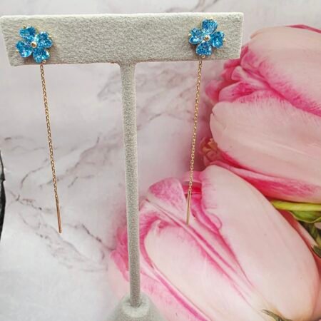 14k Gold Earrings/ Cercei Aur 14k CL182