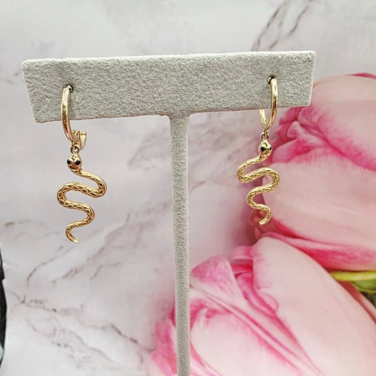 14k Gold Earrings/ Cercei Aur 14k CL190
