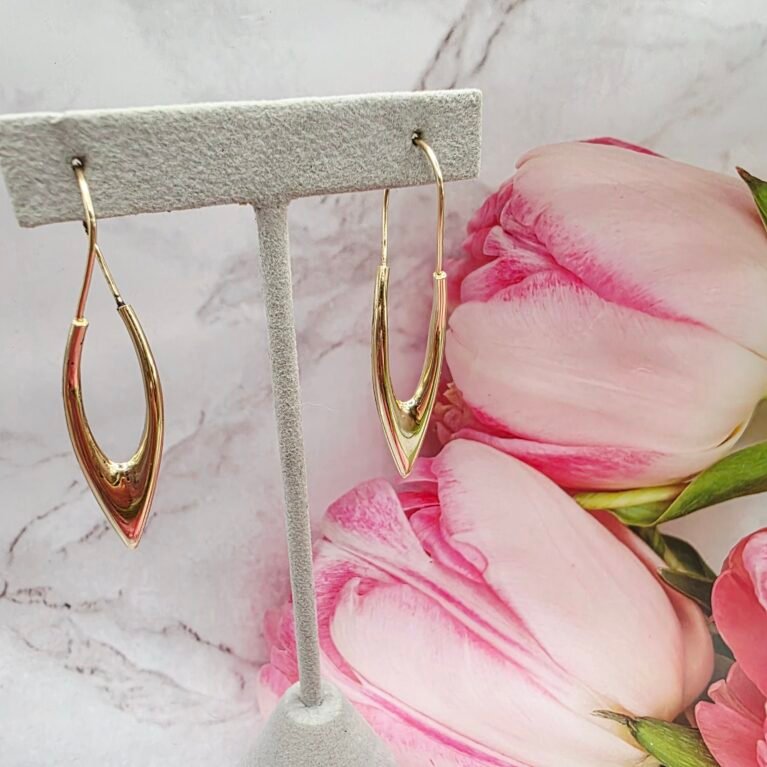 14k Gold Earrings/ Cercei Aur 14k CL194