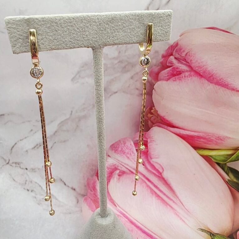 14k Gold Earrings/ Cercei Aur 14k CL198