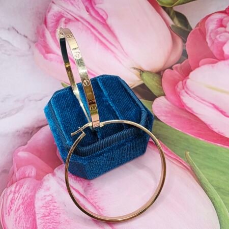 14k Gold Earrings/ Cercei Aur 14k HE357