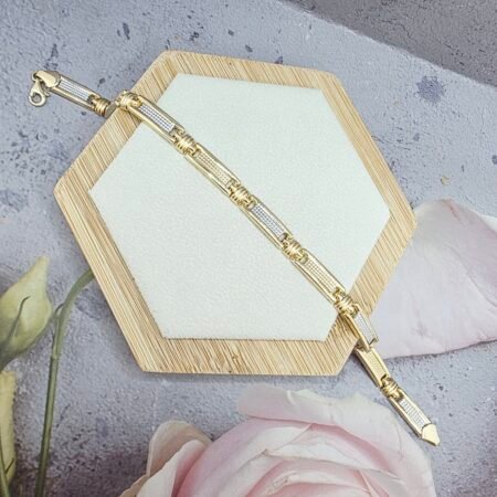 14k Gold Bracelet/ Bratara Aur 14k M089