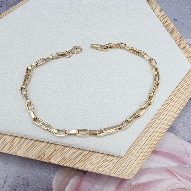 14k Gold Bracelet/ Bratara Aur 14k M090