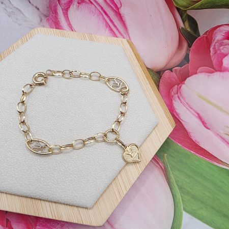 14k Gold Bracelet/ Bratara Aur 14k D0470