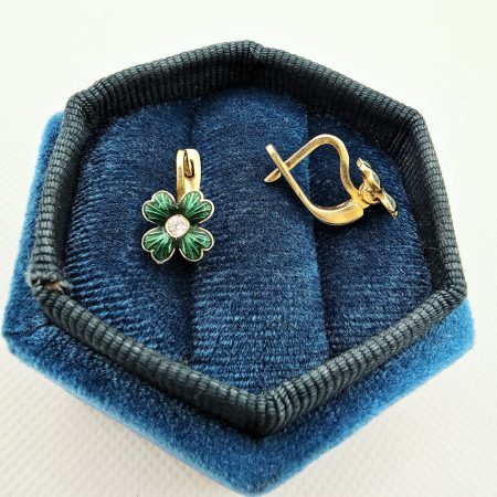 14k Gold Earrings/ Cercei Aur 14k EK25