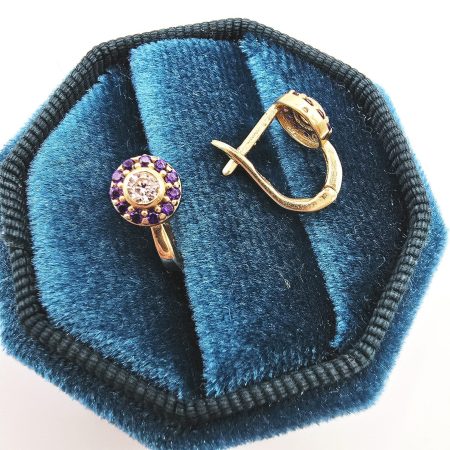 14k Gold Earrings/ Cercei Aur 14k EK20