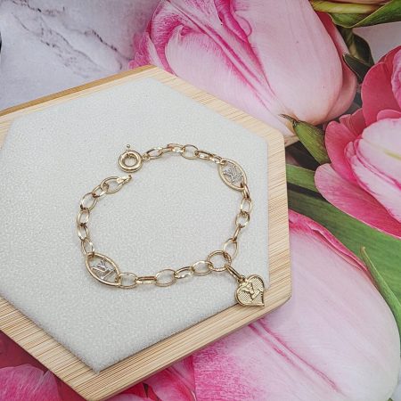 14k Gold Bracelet/ Bratara Aur 14k D0500