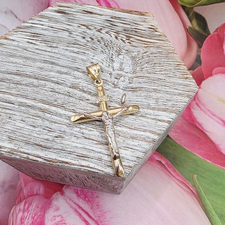 14k GOLD PENDANT/ PANDANTIV AUR 14K P0199