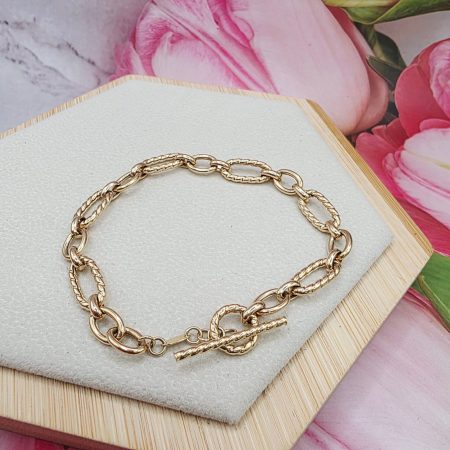 14k Gold Bracelet/ Bratara Aur 14k D0508