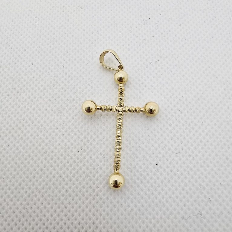 14k GOLD PENDANT/ PANDANTIV AUR 14K P001