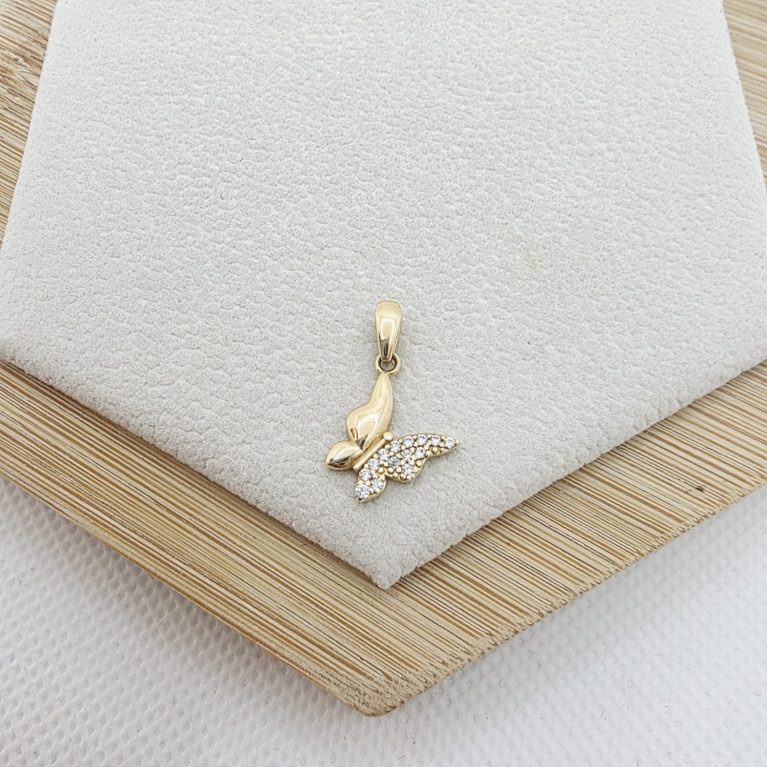 14k GOLD PENDANT/ PANDANTIV AUR 14K P008