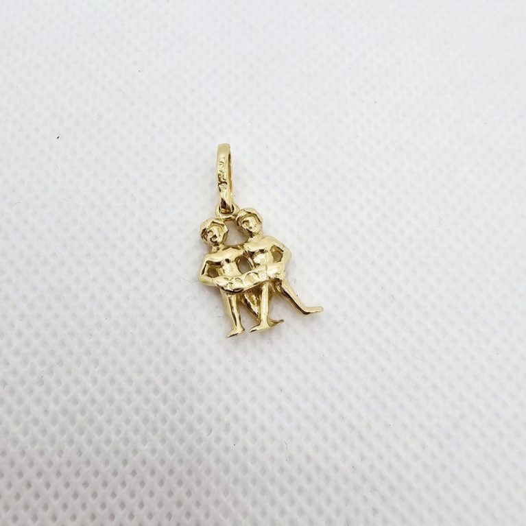 14k GOLD PENDANT/ PANDANTIV AUR 14K P013