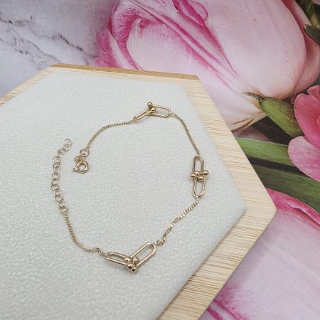 14k Gold Bracelet/ Bratara Aur 14k D0518