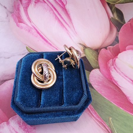 14k Gold Earrings/ Cercei Aur 14k C391