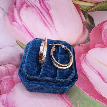 14k Gold Earrings/ Cercei Aur 14k HE364