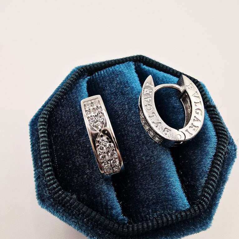 Silver 925 Earrings/ Cercei Argint 925 C006