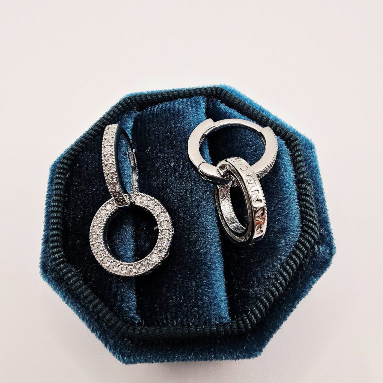 Silver 925 Earrings/ Cercei Argint 925 C012