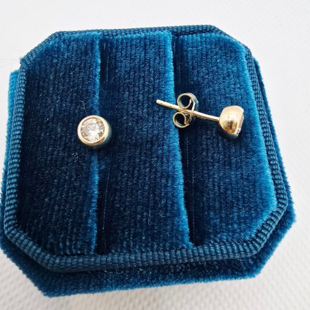 14k Gold Earrings/ Cercei Aur 14k CS127