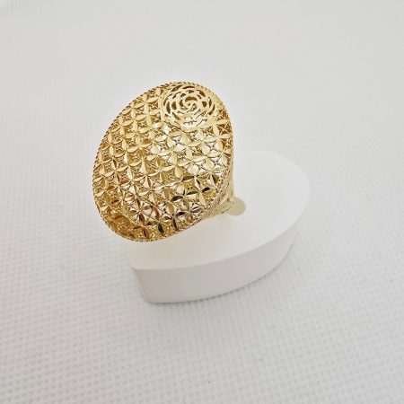 14K GOLD RING/ INEL AUR 14K R0269