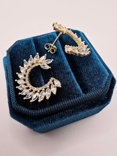 14k Gold Earrings/ Cercei Aur 14k CS171